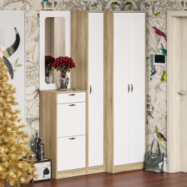 Зеркало П-6 МДФ фрезеровка Ромб