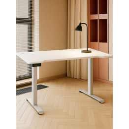 Компьютерный стол Маркос с механизмом подъема 140х80х75, белый