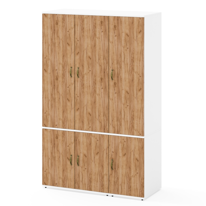 Для одежды, Глубокий шкаф платяной и пенал для одежды Лидер-8