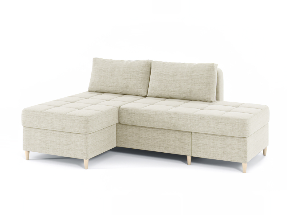 Диваны угловые в гостиную, Диван-кровать угловой Оливер 2 еврокнижка-трансформер, рогожка