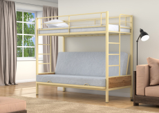 Для подростков, Двухъярусная кровать-диван Дакар 1 (вставки дуб ватан)