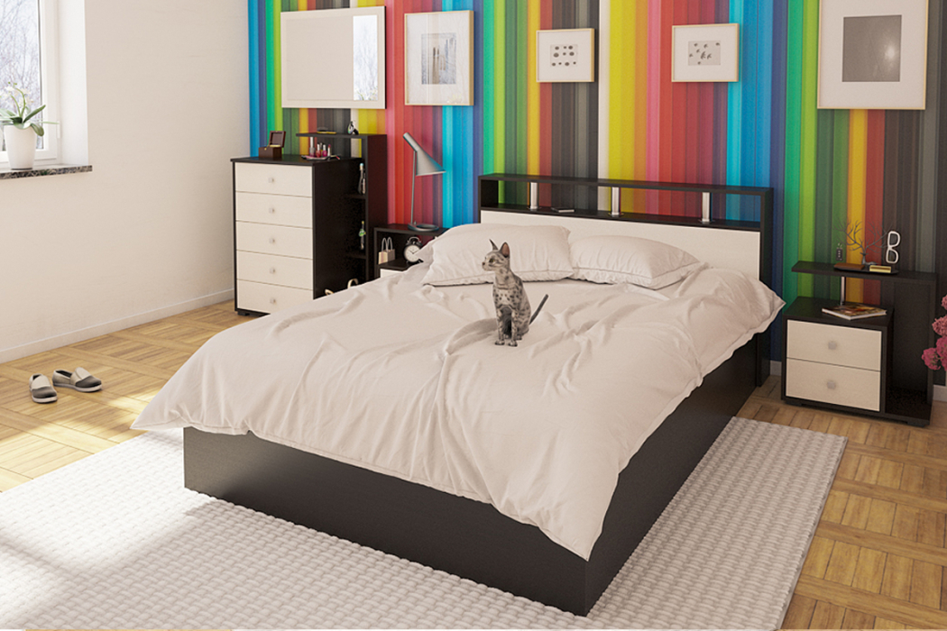 Комоды, Комод с зеркалом Камелия