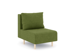 Кресло для отдыха, Кресло для отдыха Милли без подлокотников, рогожка Люкс