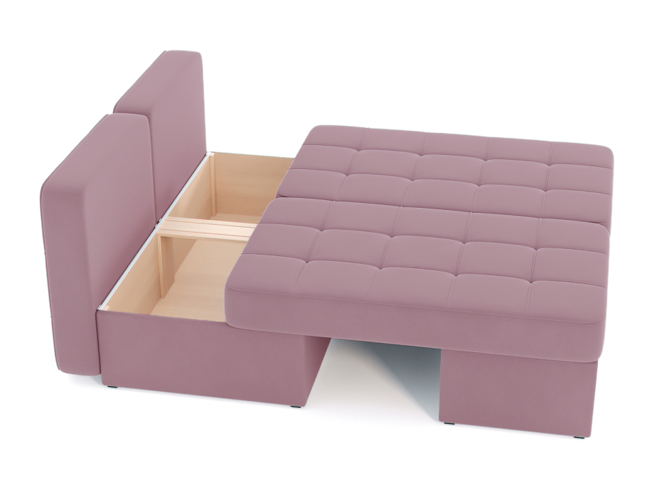 Диваны угловые в гостиную, Диван-кровать угловой Оливер еврокнижка-трансформер, велюр