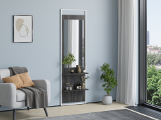 Зеркала в прихожую, Навесное зеркало Urban Лофт Белый