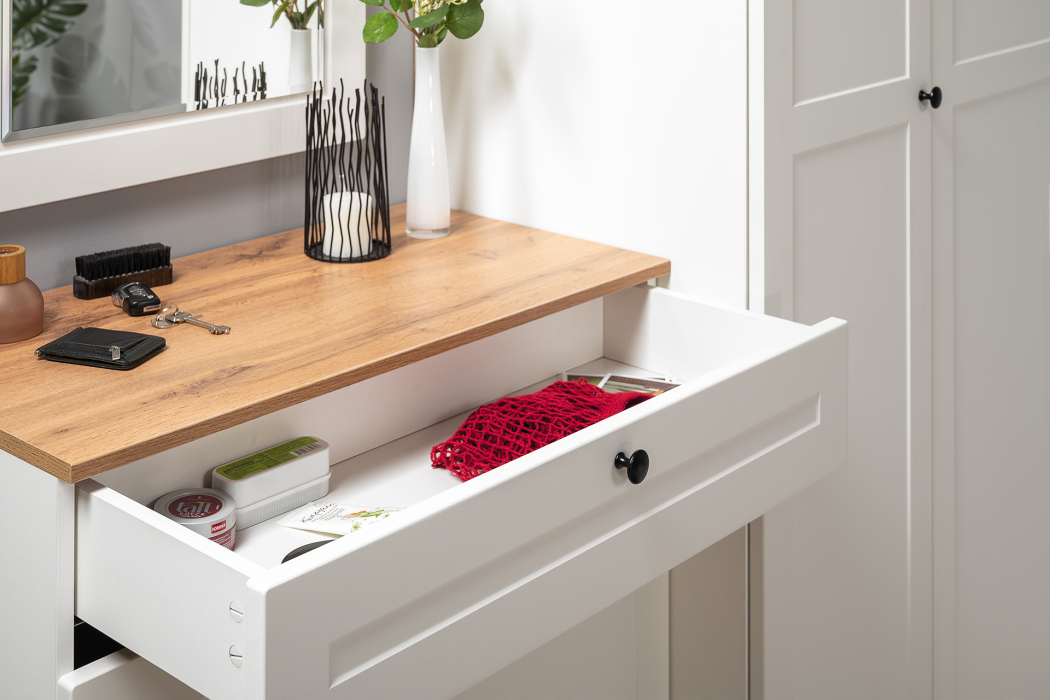 Прихожие, Шкаф двудверный для прихожей и обувница Остин