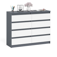 Комоды, Комод восемь выдвижных ящиков Мори МК1200.8