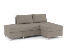 Диваны угловые в гостиную, Диван-кровать угловой Оливер 2 еврокнижка-трансформер, велюр