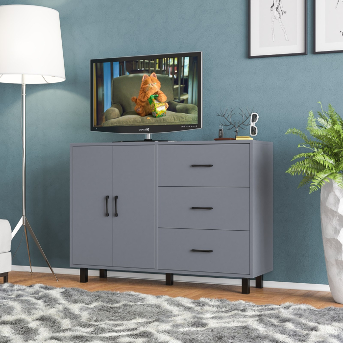 Комоды, Комод-тумба две дверки и три ящика РВК 123-1204