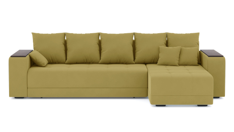 Диван-кровать угловой Дубай еврокнижка, велюр