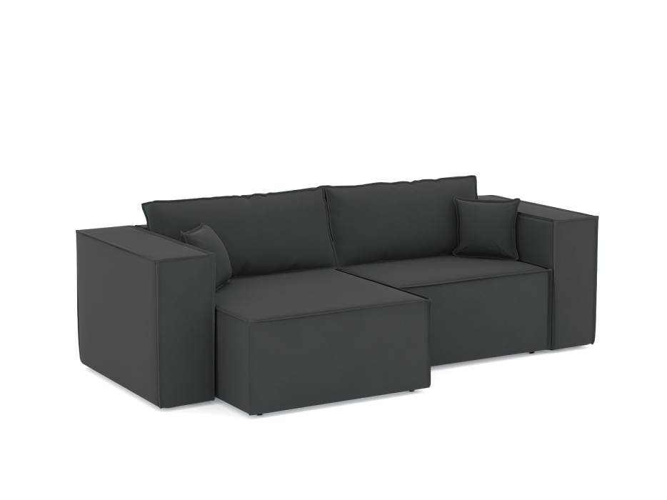 Диваны угловые в гостиную, Диван-кровать угловой Лофт, велюр