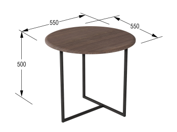 Стол журнальный Альбано акация