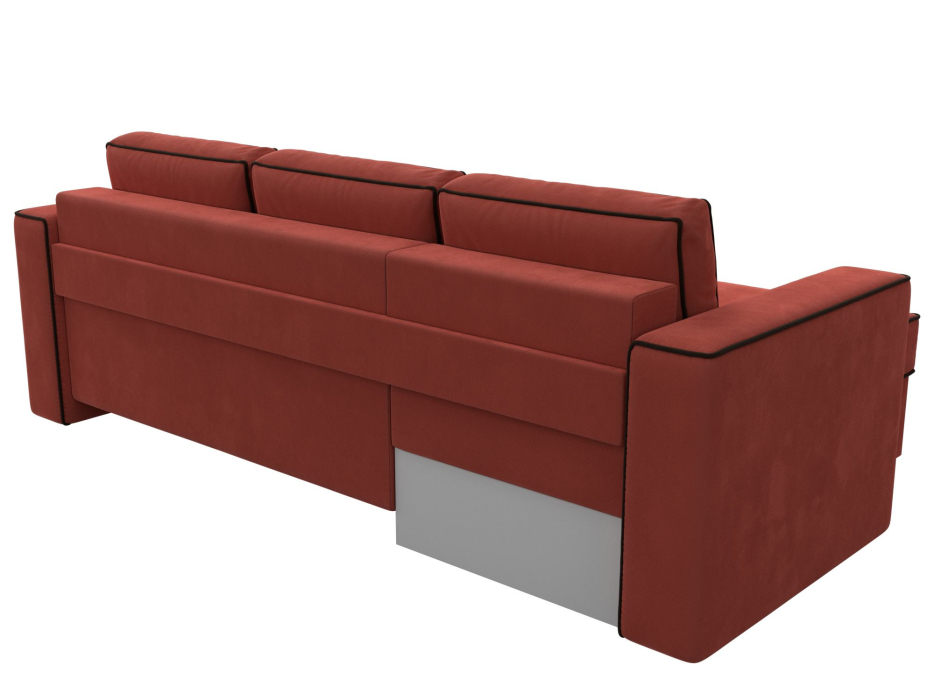 Диваны угловые в гостиную, Угловой диван Принстон левый угол, микровельвет