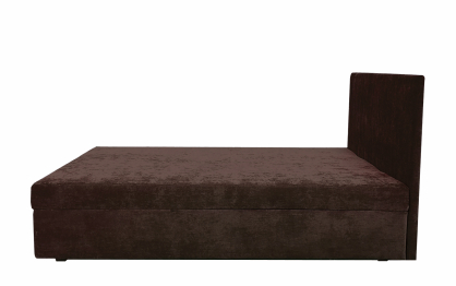 Кровать АТЛАНТА 120 с мягким изголовьем, с подъемным механизмом ,велюр