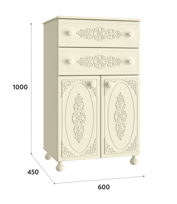Комоды, Комод Ассоль АС-63