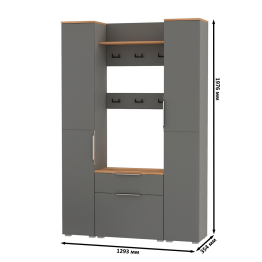 Мебель для маленькой прихожей Октава № 20