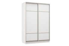 Шкафы-купе, Шкаф-купе Премьер Лайт 02 Мини (08;08) двухдверный