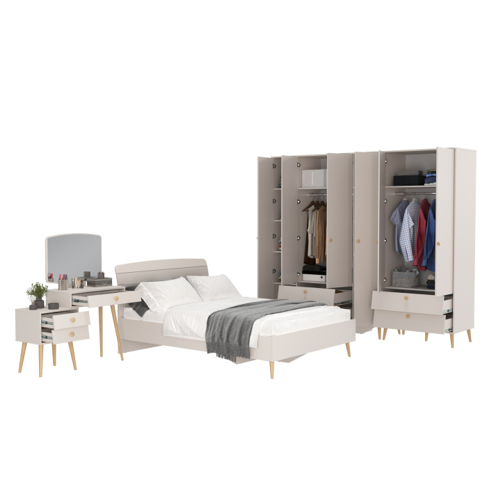 Спальные гарнитуры, Мебель в спальню Афина Сп-20 с кроватью 1400