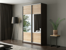 Шкафы-купе, Шкаф-купе Айсберг 150 ВЕНГЕ (сонома/комбинированный)