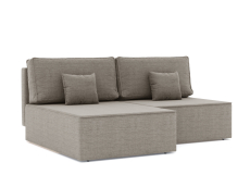 Диваны угловые в гостиную, Диван-кровать угловой еврокнижка Блюм Некст, рогожка Люкс