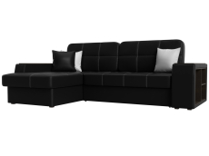 Диваны угловые в гостиную, Угловой диван Брюссель левый угол, экокожа