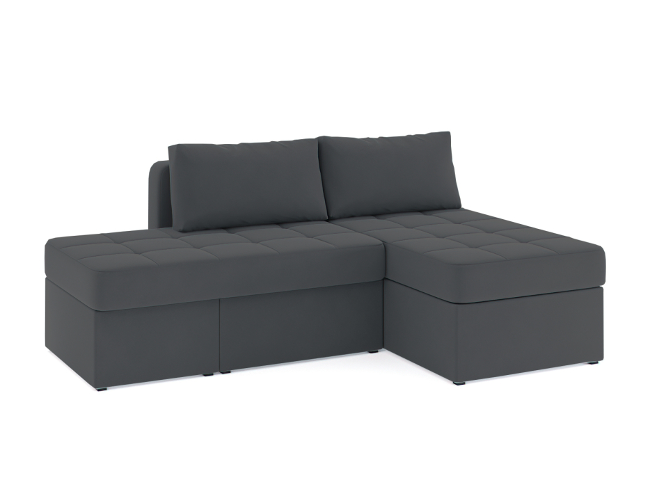 Диваны угловые в гостиную, Диван-кровать угловой Оливер еврокнижка-трансформер, велюр