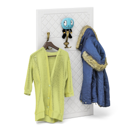 Две тумбы для обуви с ящиками с вешалкой и зеркалом П-6 № 05 МДФ фрезеровка ромб