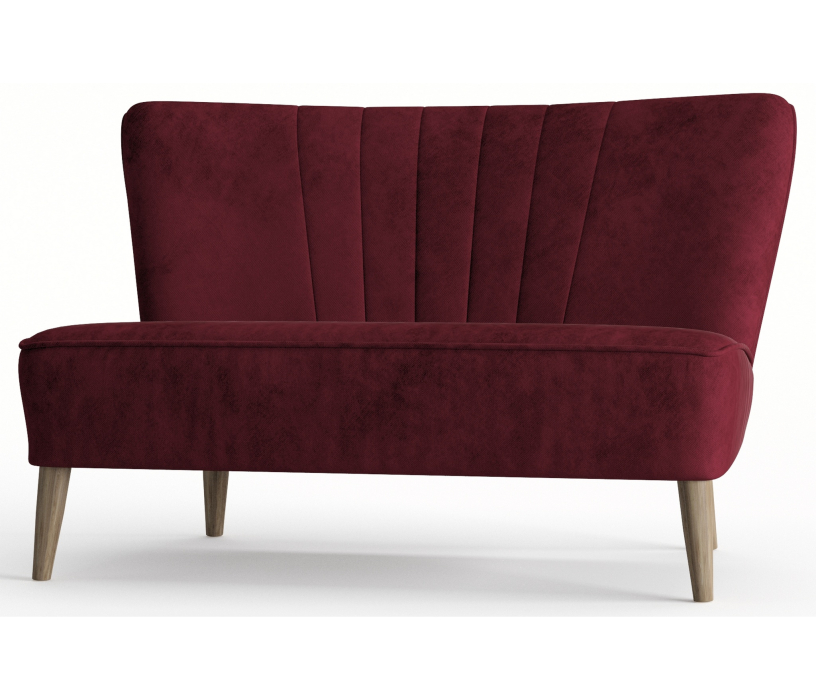 Дизайнерские диваны для гостиной, Диван прямой Зола, Велюр