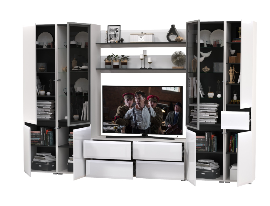 Стенки для гостиной, Сидней стенка в гостиную № 64