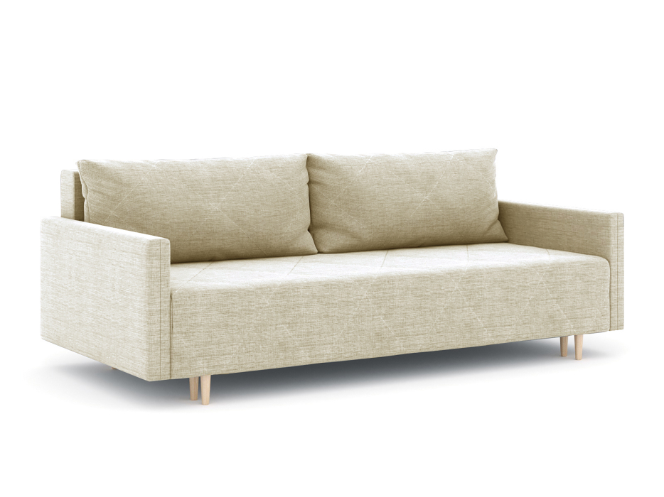 Диваны еврокнижки, Диван-кровать Милли с подлокотниками, рогожка Люкс