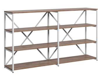 Стеллаж Айсберг Лофт 160/4 (Белый)