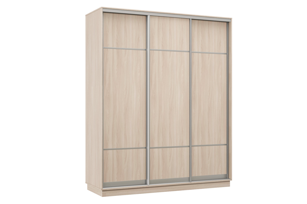 Шкафы-купе 3-х дверные, Шкаф-купе Премьер Лайт 25 (08;08;08) трехдверный