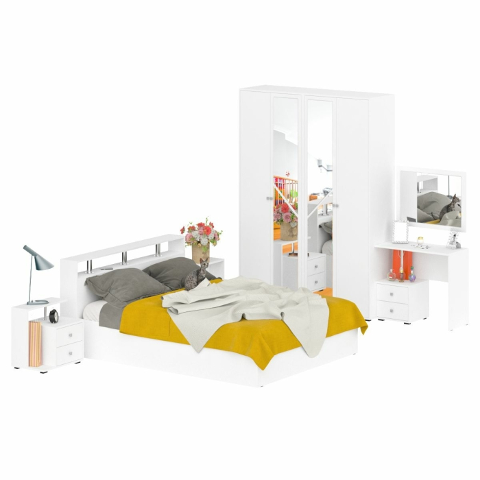 Спальные гарнитуры, Спальный гарнитур Камелия №2