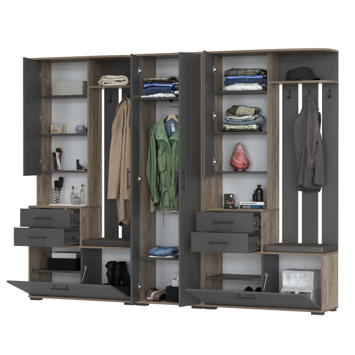 Прихожие, Модульная прихожая Домино № 3