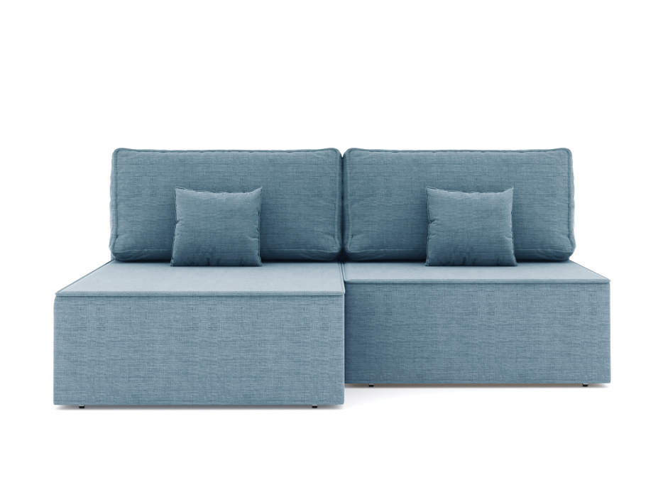 Диваны угловые в гостиную, Диван-кровать угловой еврокнижка Блюм Некст, рогожка Люкс