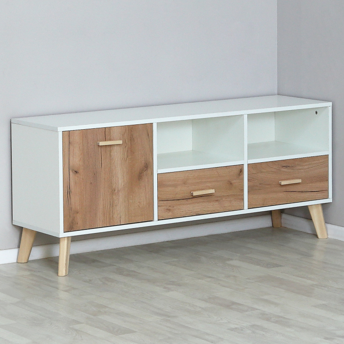 ТВ-тумбы, Тумба ТВ 1280х400х570 Скандик