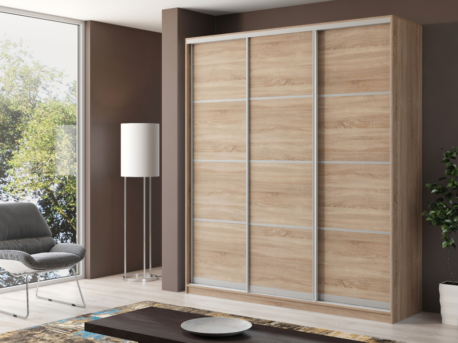 Шкафы-купе, Шкаф купе 3-х дверный Айсберг 210