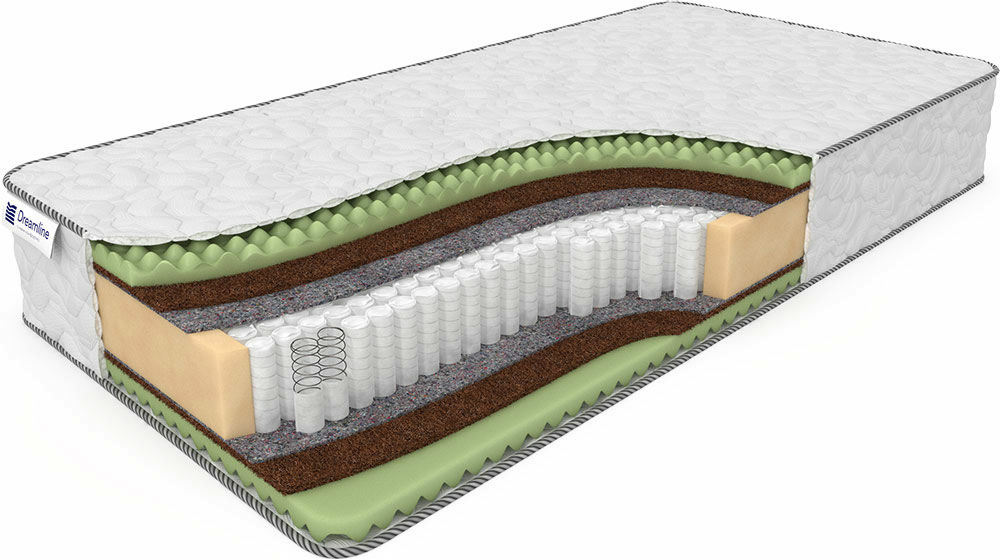 Другие размеры, Матрас DreamLine Space Massage S1000 1200x2000