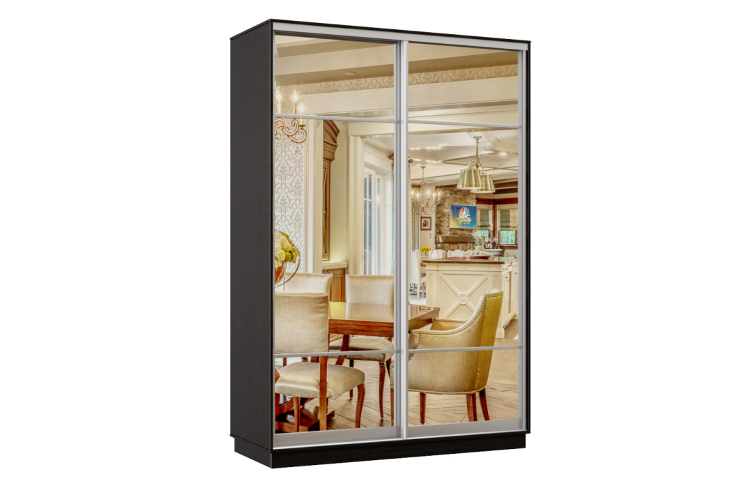 Шкафы-купе, Шкаф-купе Премьер Лайт 03 Мини (11;11) двухдверный