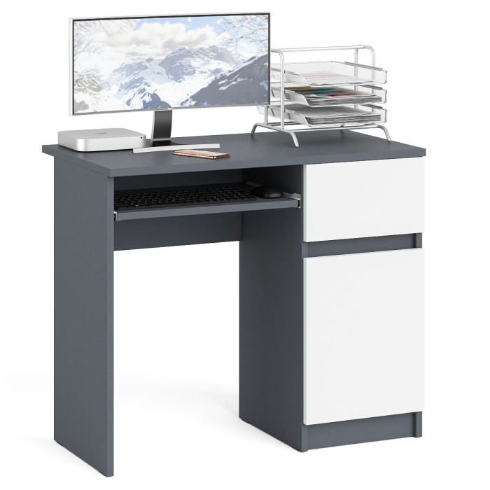 Детские столы, Стол компьютерный Мори МС-1 правый