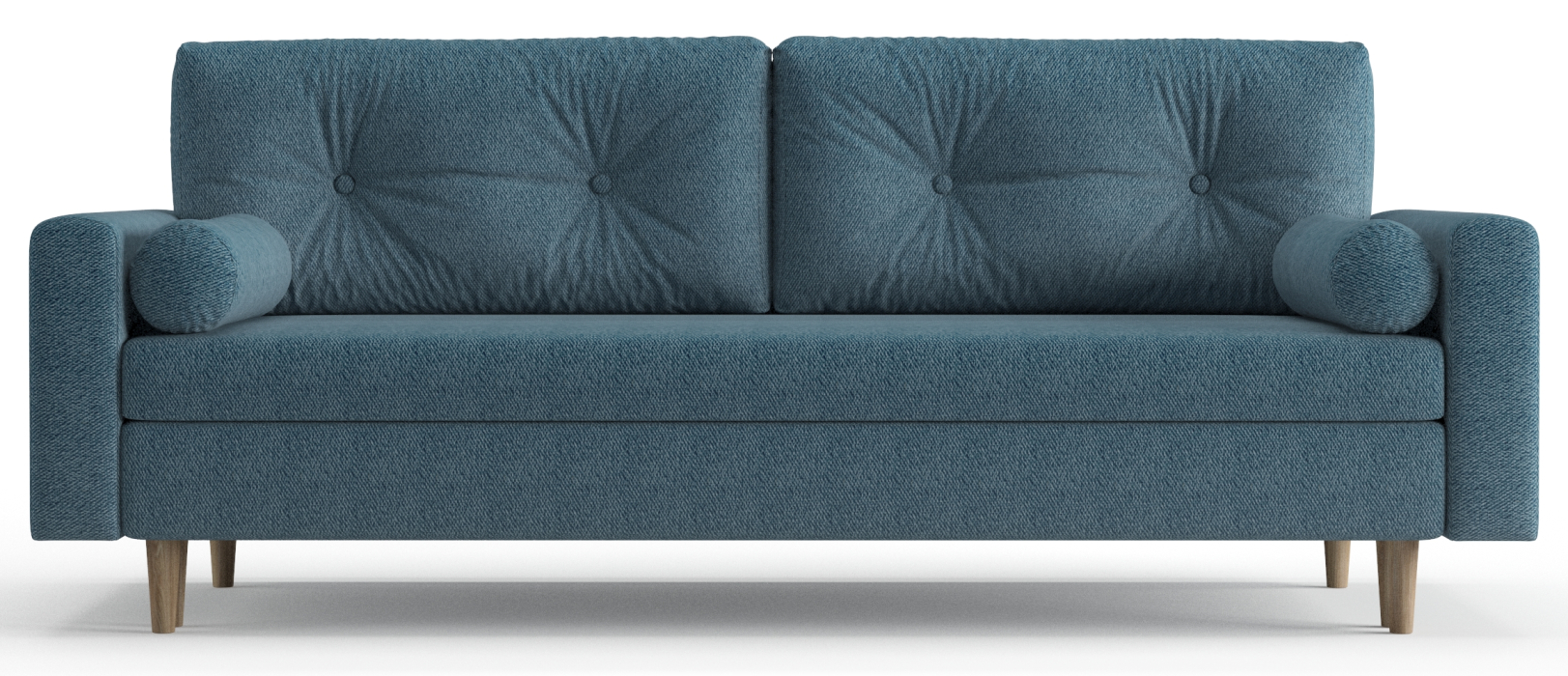 Диваны еврокнижки, Диван-кровать Таврида, пружинный блок, велюр