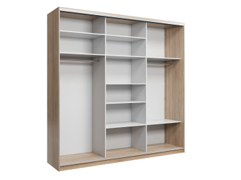 Шкаф купе 3-х дверный Айсберг 240