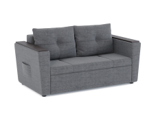 Диваны еврокнижки, Диван-кровать Дубай Майами еврокнижка-трехсекционная, рогожка