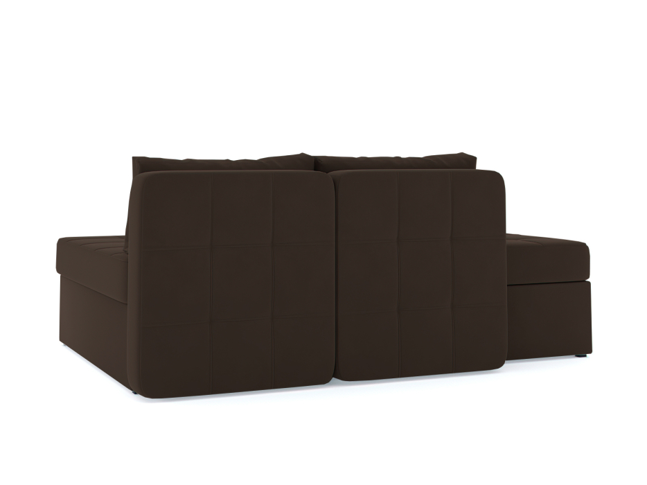 Диваны угловые в гостиную, Диван-кровать угловой Оливер еврокнижка-трансформер, велюр