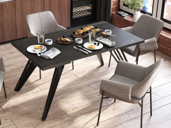 Стол обеденный Stool Group Пандора раскладной 160-240*90