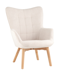 Кресло STOOL GROUP Манго тэдди белый