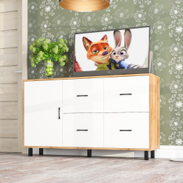 Комод-тумба 4-ре ящика и дверка РВК 125-1504