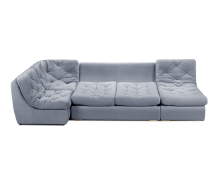 Диван модульный Борнео со спальным местоп П-образный, велюр