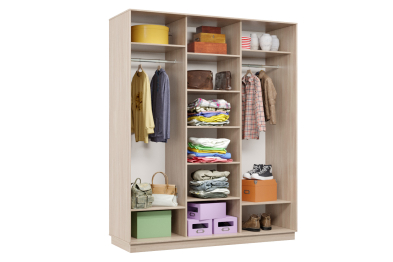 Шкаф-купе Премьер Лайт 26 (11;11;11) трехдверный