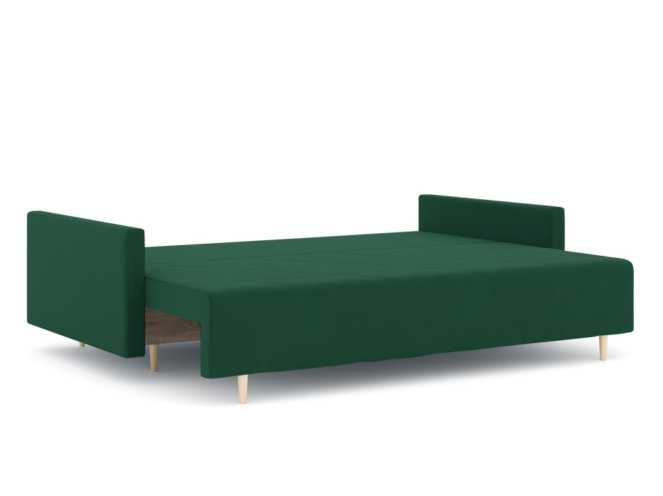 Диваны еврокнижки, Диван-кровать Милли с подлокотниками, велюр